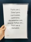 Pasta L Acp A4 cristal unidade