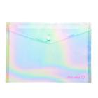 Pasta Plastica Envelope Pink Vibes Holografica - Leo&ampLeo