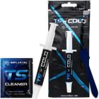 Pasta Térmica Implastec Ts Cold 4g, Espátula + Sachê Cleaner