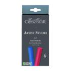 Pastel Soft Aquarelavel Artist Studio Cretacolor 12 Cores