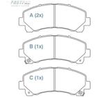 Pastilha de Freio Chevrolet S10 2012 a 2024 WILLTEC FP963