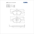 Pastilha de Freio Cobreq N-152 - Ecosport de 2003 a 2009