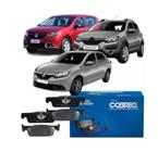 Pastilha de freio cobreq renault logan sedan expression 1.6 8v hi-power flex 2014 - 2017