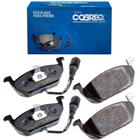 Pastilha de freio dianteira - audi a3 2001 a 2006 / golf 2001 a 2007 / polo 2002 a 2007 - n263