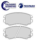 Pastilha de Freio Dianteira KIA MOTORS Cadenza 3.5 V6 24V EX 2011 2012 2013 2014 2015 2016 2017 2018 2019 2020... Em diante. Optima 2003 2004 2005 200