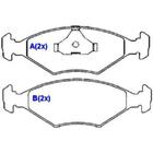 Pastilha de Freio Dianteiro Fiat Tipo 1993 a 1997 SYL 1189