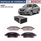 Pastilha de freio dianteiro original bosch nissan versa 2019