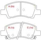 Pastilha de Freio Hyundai Hb20 S 2019 a 2024 WILLTEC PW1055