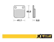 Pastilha De Freio Prox Traseira Kx 65 00/22 + Rm 65 03/05