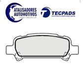 Pastilha de Freio Traseira SUBARU Forester 2.0 1997 1998 1999 2000 2001 2002 2003 2004 2005 2006 2007 - ORIGINAL TEC5125 (SYL1364)