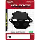 Pastilha de Freio Traseiro Honda CB Hornet 600 C/ABS 2008/... Valencia(V33)