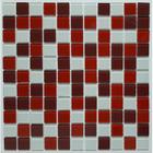 Pastilha de Vidro Cristal Mix Glass Mosaic 30cmx30cm (Placas)