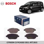 Pastilha freio diant bosch citroen c3 picasso 2011 até 2015