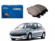 Pastilha freio dianteira cobreq original peugeot 206 1.4 2004 a 2010