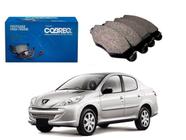 Pastilha freio dianteira cobreq original peugeot 207 passion 1.4 2008 a 2011