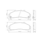 Pastilha Freio Dianteira Compativel Ranger Maxion 1995-2012 Lonaflex P332