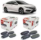 Pastilha Freio Dianteira e Traseira Honda Civic Ex EXL Touring Sport 2020 2021 (NAO SERVIRA NO 2017 2018 E 2019)