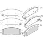 PASTILHA FREIO DIANTEIRA para L200 TRITON 06/... - PAJERO DA - SPEED BRAKE