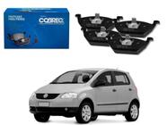 Pastilha freio dianteiro cobreq original volkswagen fox 1.0 1.6 2004 a 2009