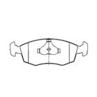 Pastilha Freio Dianteiro Logus 1992 a 1996 Ecopads ECO1042