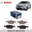 Pastilha freio dianteiro orig bosch honda city 2009 até 2014