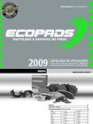 Pastilha freio escort 1983/1993 apollo 1990/1992 - ECOPADS