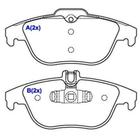 Pastilha Freio Traseiro C-Class 2007 a 2012 Syl 2300