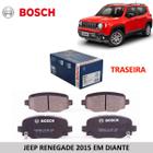 Pastilha freio traseiro original bosch jeep renegade 2016