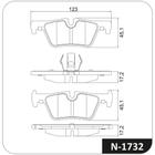 Pastilha Freio Traseiro Serie 2 2013 a 2016 Cobreq N-1732