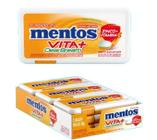 Pastilha Mentos Clear Breath Orangemint Sem Açúcar Caixa C/9