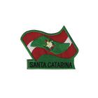 Patch Bordado Bandeira Santa Catarina - B-01 - Mundo do Militar