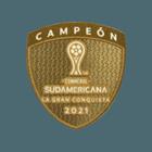 Patch campeão sudamericana 2021 oficial conmebol