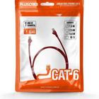 Patch Cord Cat.6 10M Vermelho Pc-Eth6U100Rd Plus Cable