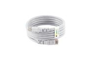 Patch cord cat.6 utp - 1,5m - branco - kit 10un