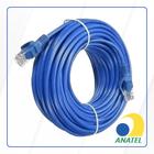 Patch Cord CAT5E Azul 3MT Homologado Anatel - X-Cell