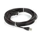 Patch Cord Cat5E Montado Preto - 100 Metros