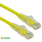 Patch Cord Cat5e U/UTP CM Multilan Amarelo 1,50 Metros