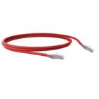 Patch cord u/utp cat.6 cmx t568a/b 2.5 metro vermelho 35123009 - FURUKAWA SOHO PLUS