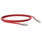 Patch CORD U/UTP CAT.6 CMX T568A/B1.5 Metro Vermeho 35123008