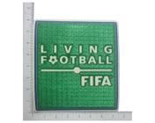 Patch Fifa Flocado Living Football Verde Auto Colante Verde