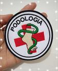 Patch Termocolante Podologia - Bordado para jalecos - Ateliê Rei das Artes