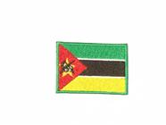Patche Aplique Bordado Da Bandeira De Moçambique