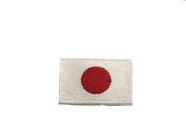 Patche aplique bordado da bandeira do Japão