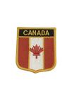 Patche Aplique Bordado Escudo Da Bandeira Do Canadá 6x7 cm