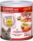 Patê Natural Super Premium Gato Carne - Comida para Gato, Ração úmida, Alimento para Gatos