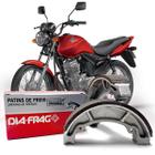 Patim Lona de Freio Diafrag Tradicional Standard Honda Titan Fan 125 150 160 Biz 100 110i 125 Bros Nxr 125 150 160