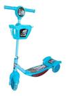 Patinete Importway Infantil 3 Rodas Com Cesta Azul