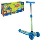 Patinete Infantil 3 Rodas C/ Luz Regula Altura Irado Criança