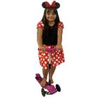 Patinete Infantil 3 Rodas Radical Dm Toys + Fantasia Minnie