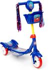 Patinete Infantil Azul com Led Turma da Aventura Uni Toys